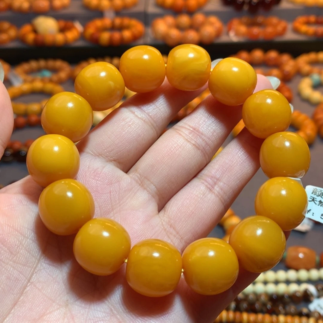 【闪购商品】手串蜜蜡未镶嵌蜜蜡手串
