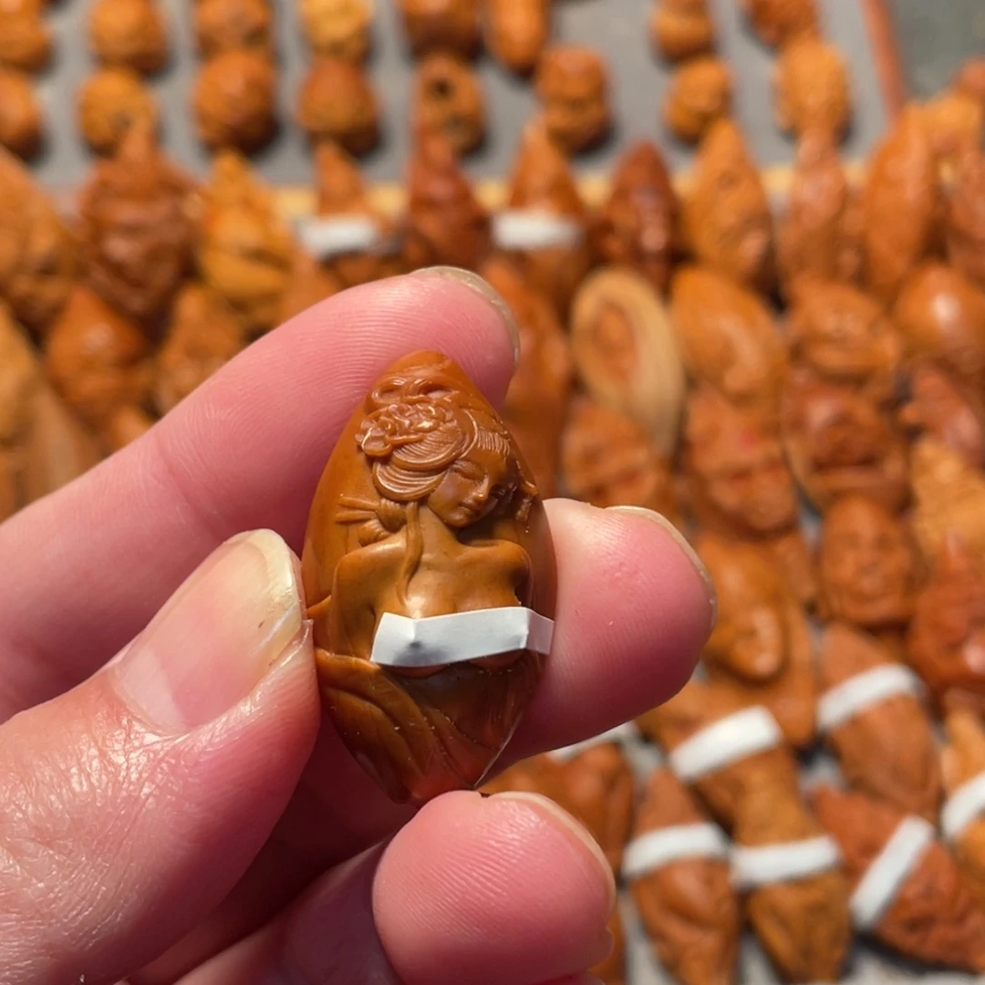 橄榄核手串/手链西施美女