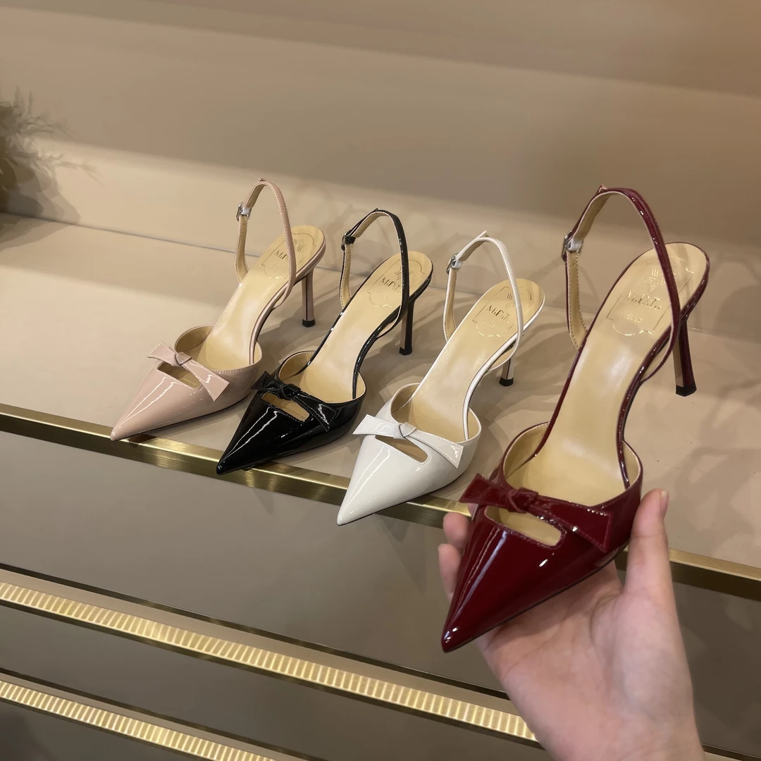 MIDITU/米蒂图高跟鞋女2025年新款百搭气质时尚小众细跟女鞋