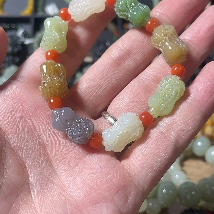 未镶嵌手串和田玉