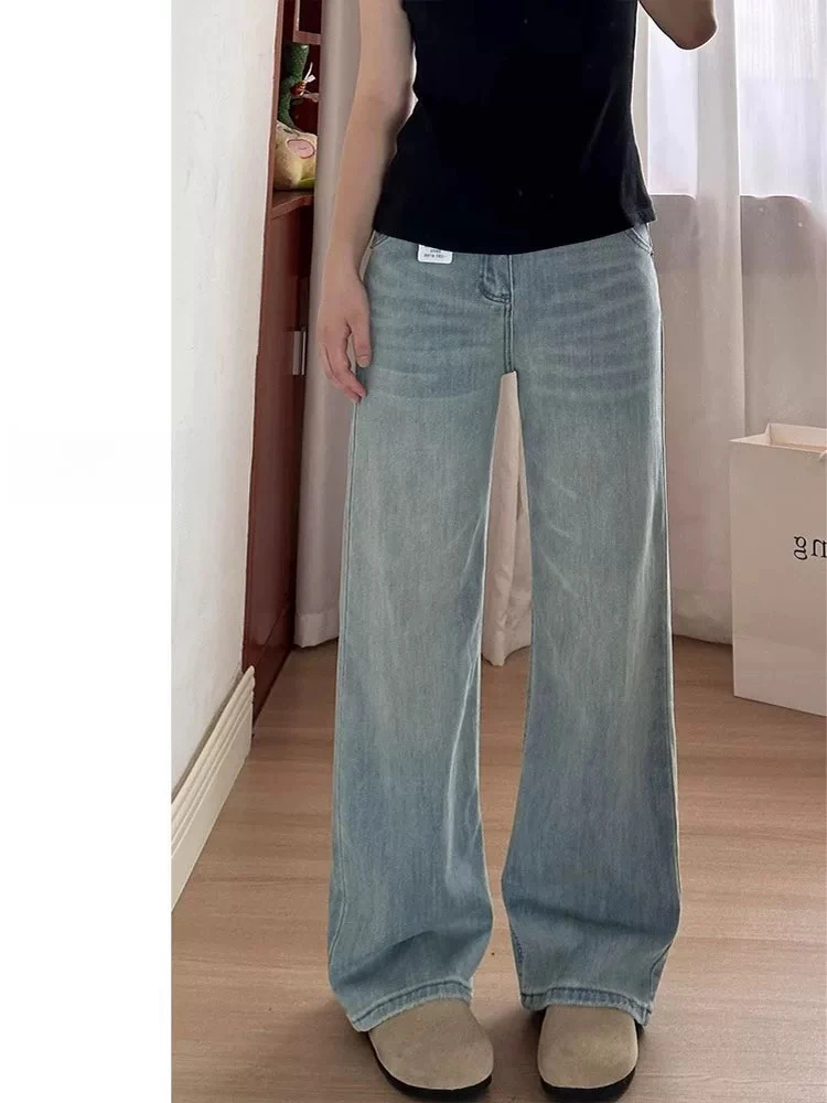 【李姑娘专属】66201韩系休闲直筒裤（实物已直播间为准）