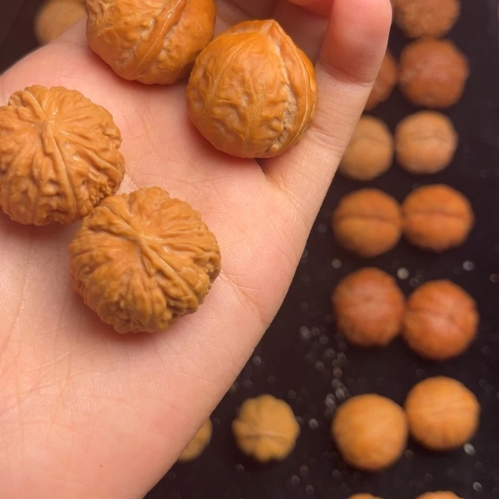 竹***石吊坠文玩核桃核桃