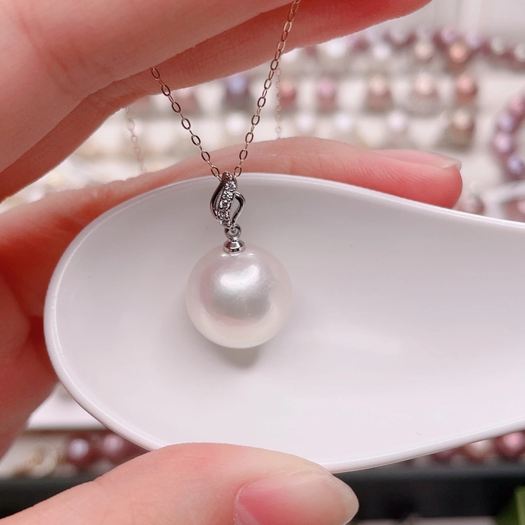 淡水珍珠吊坠(不含链)合金