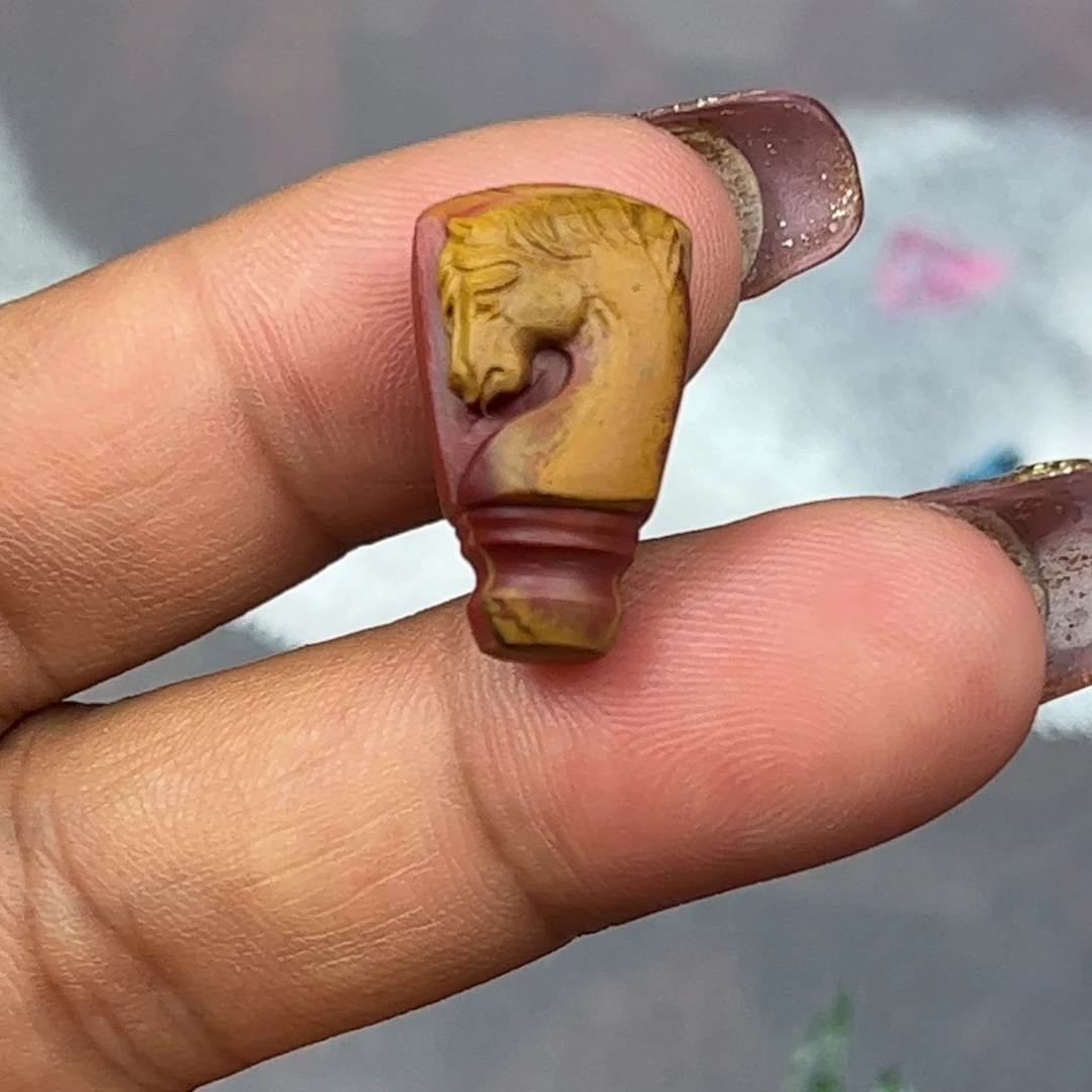 南红玛瑙未镶嵌三通