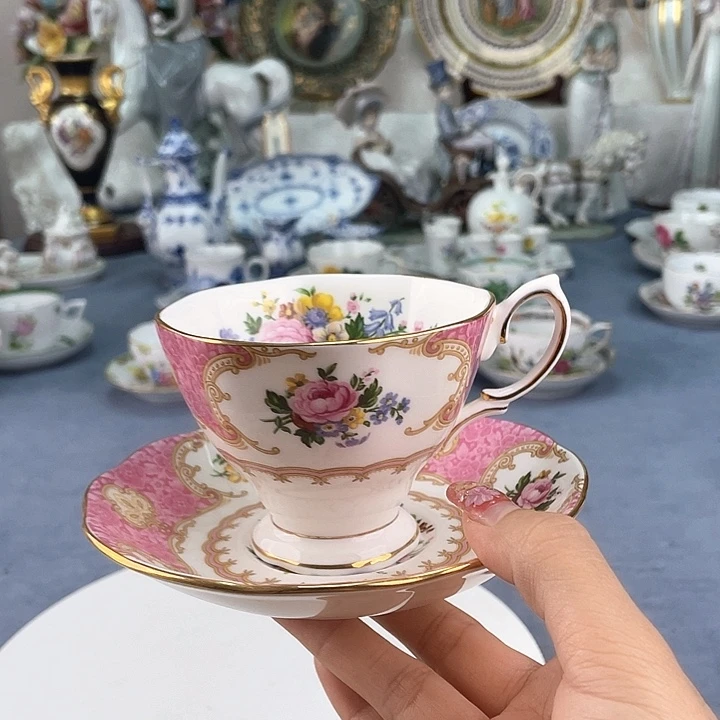 中古欧瓷瓷器小房子