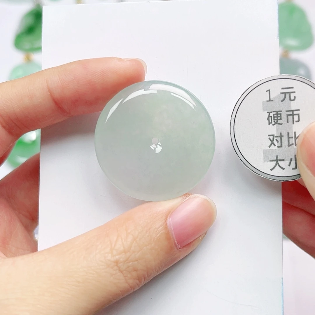 翡翠未镶嵌挂件全场天然A货翡翠