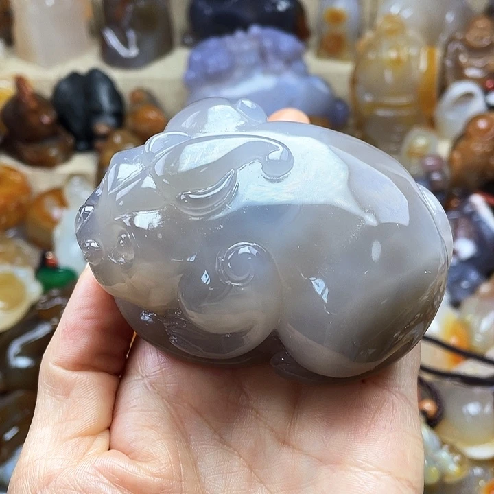 玛瑙/玉髓未镶嵌饰品