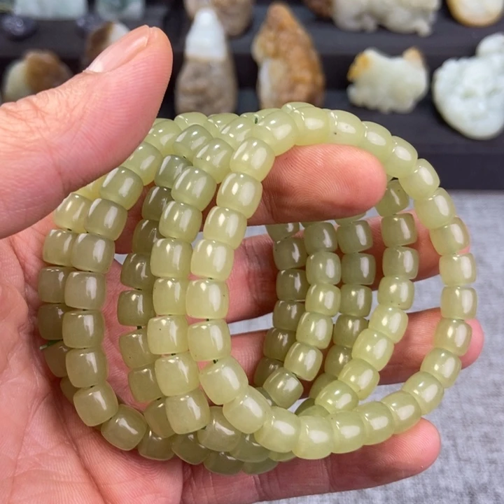 未镶嵌手链石英质玉石英岩手串