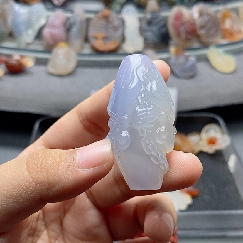 【闪购商品】未镶嵌吊坠定制玛瑙