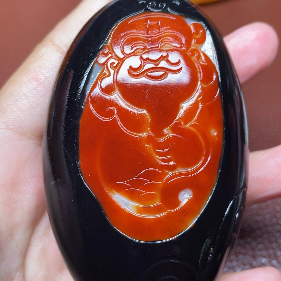 和田玉颈饰未镶嵌焦****8