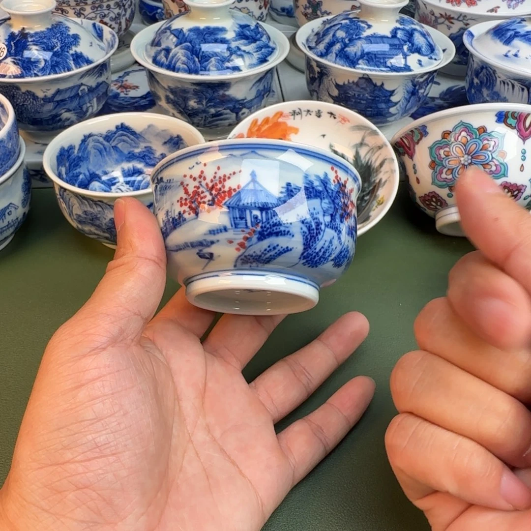 纯手工纯手绘茶具219