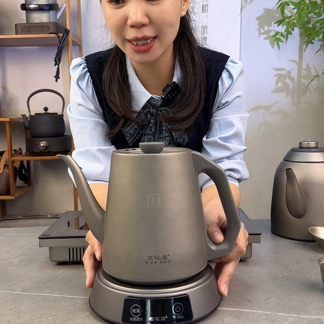 望***风微可道纯钛煮茶器