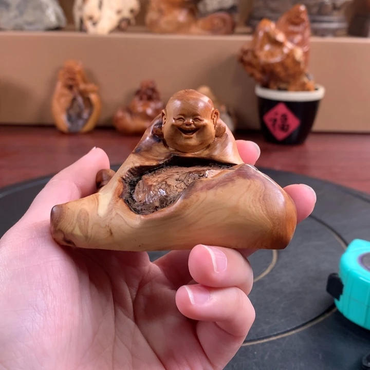 柏木（崖柏）根雕手把