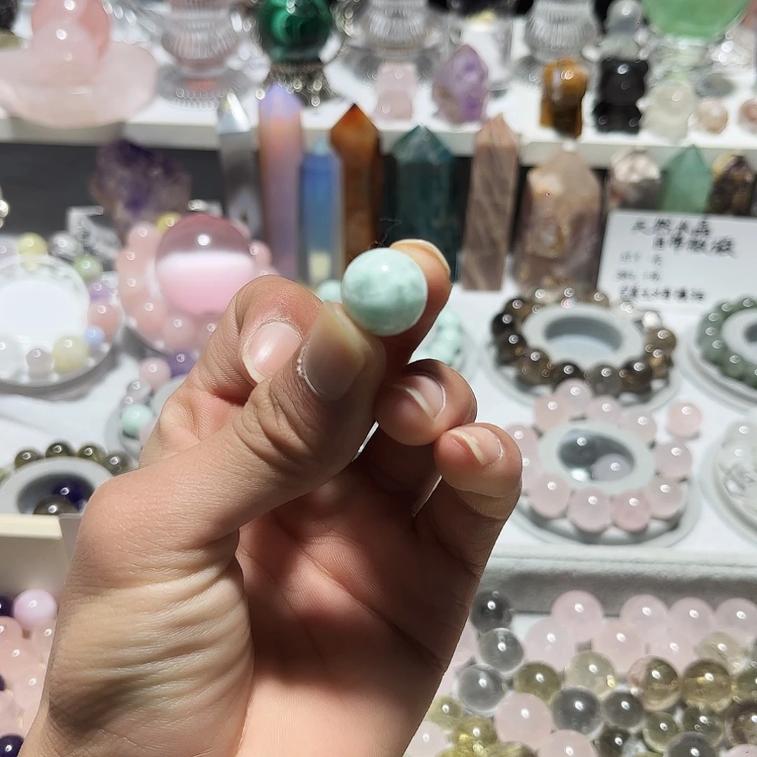 紫晶珠宝半成品银S925镶嵌绿海纹14➕微瑕