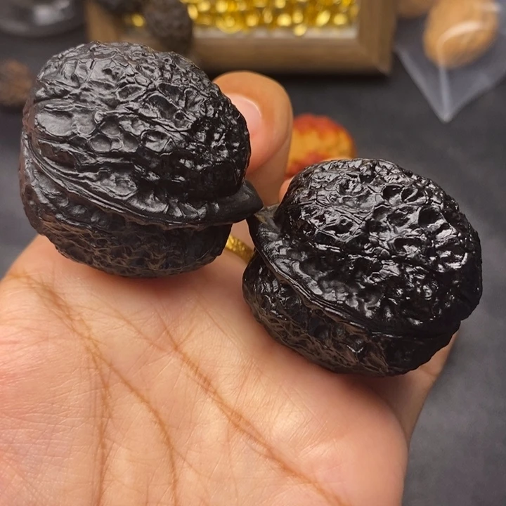 把件文玩核桃39尺玄武蟾王