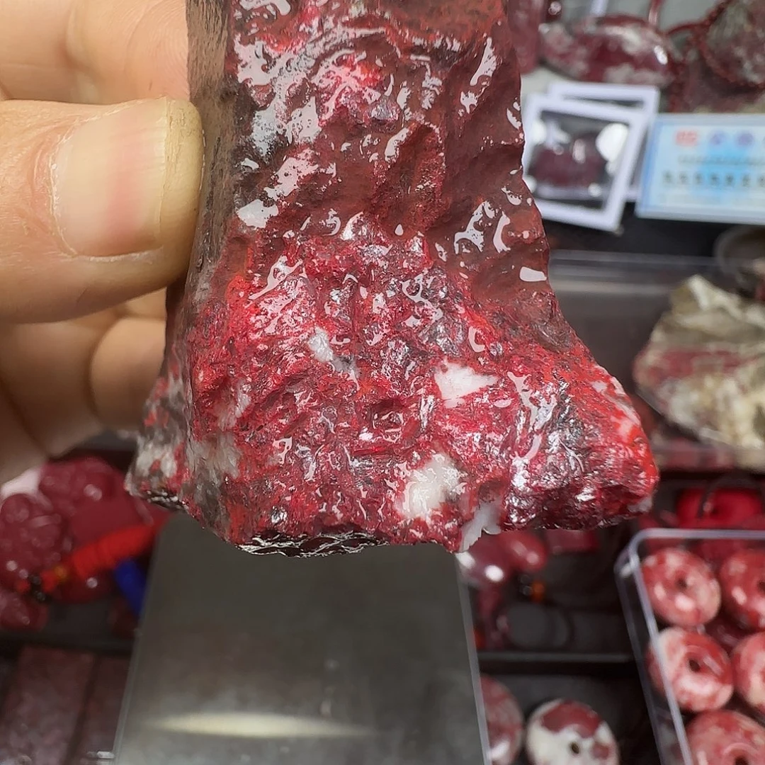 海***哥天然辰砂朱砂原石