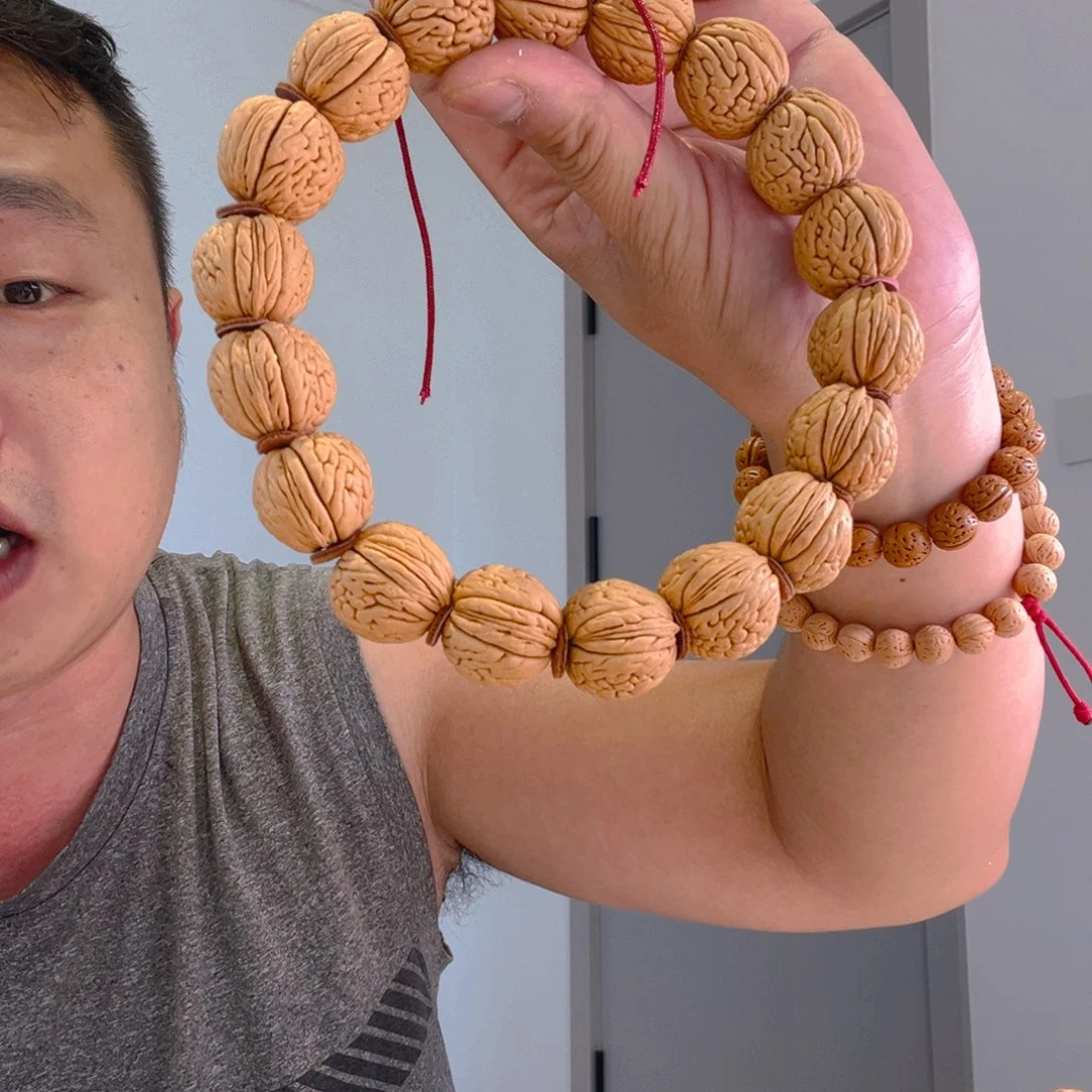 桃核吊坠桃核龙鳞王手持24