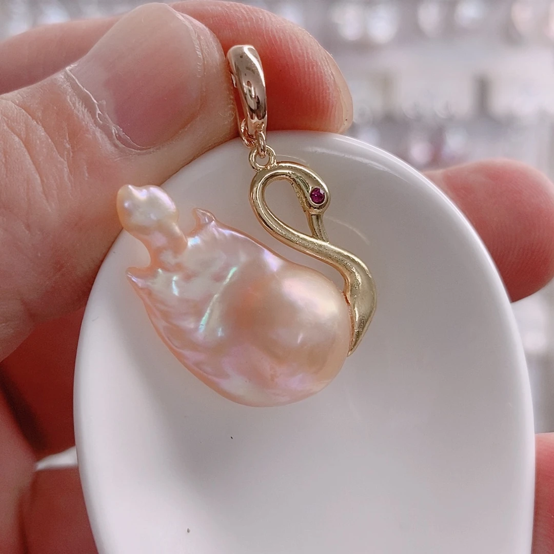 淡水珍珠未镶嵌颈饰