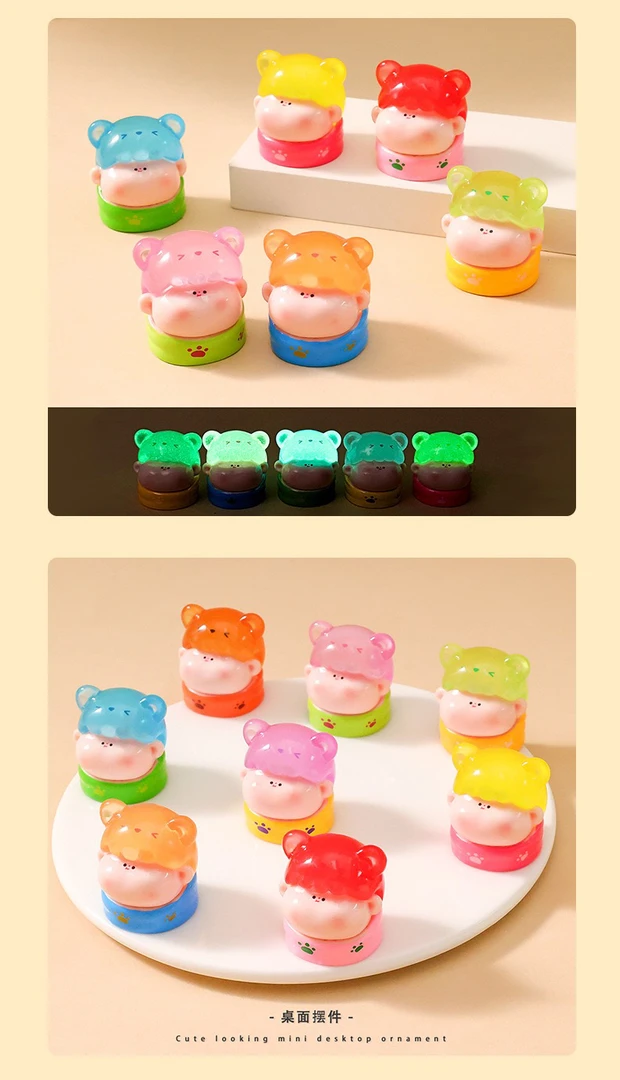 【直播拆】小熊奶盖莉莉丝宝宝树脂立体diy摆件