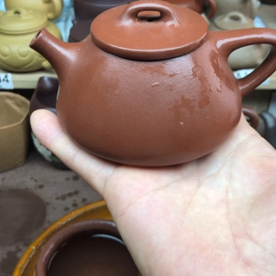茶壶紫砂小红泥子冶180豪升左右