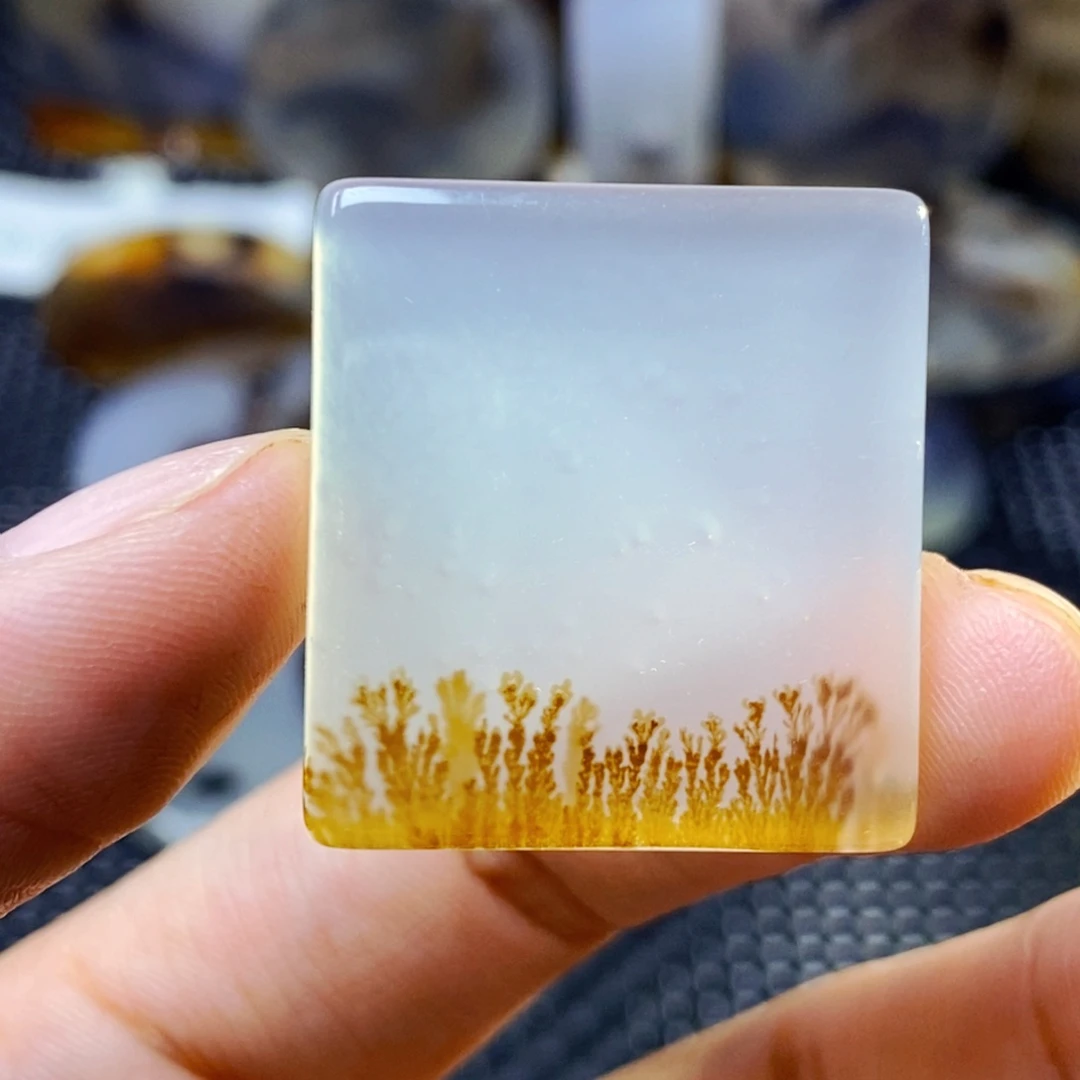 未镶嵌玛瑙/玉髓珠宝半成品