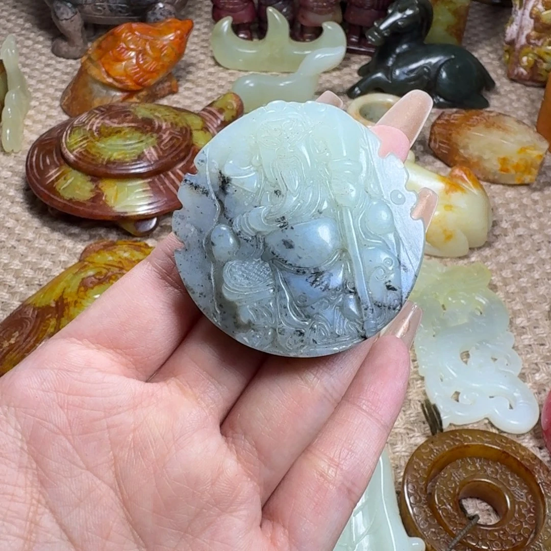 吊坠白玉菩提挂件
