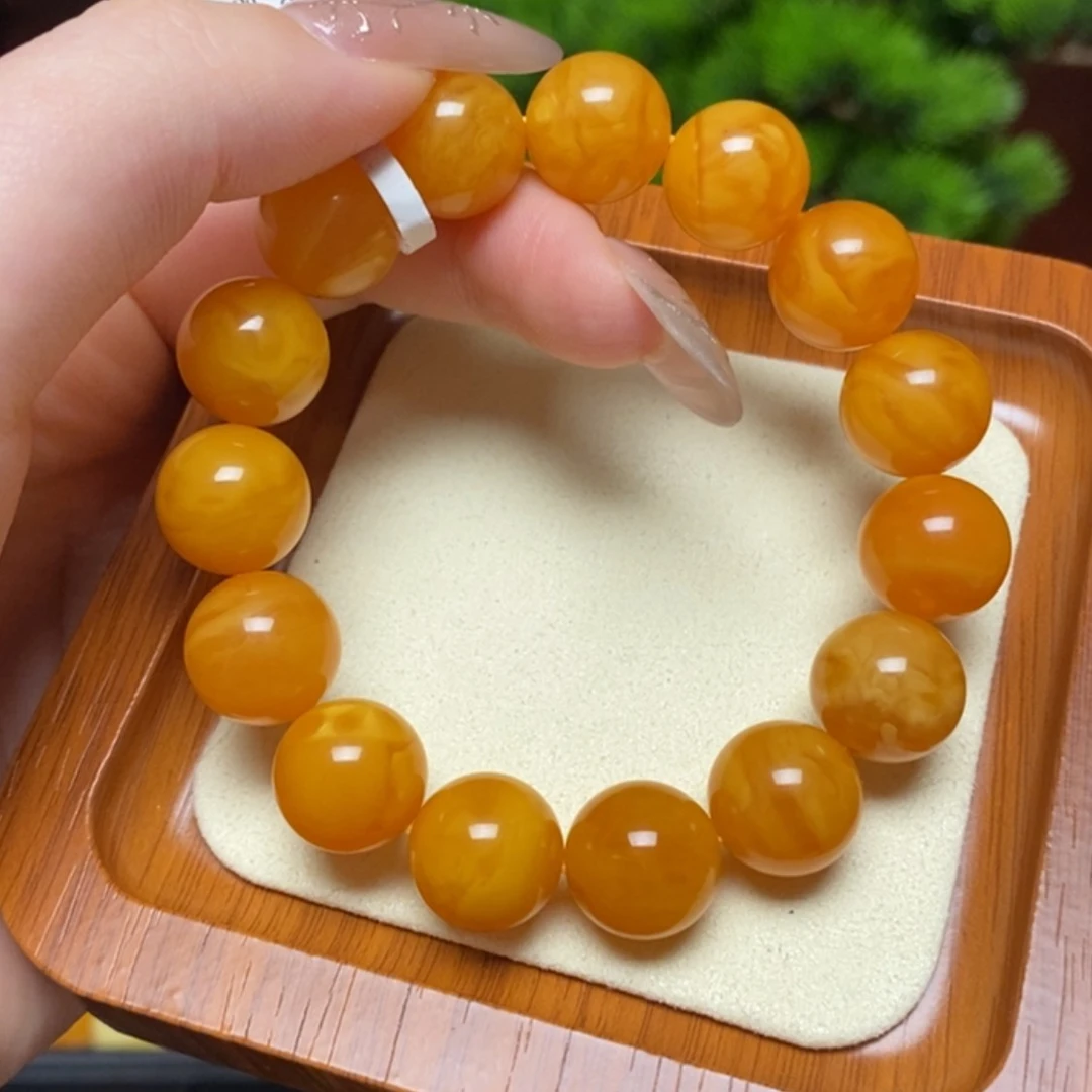 【闪购商品】未镶嵌蜜蜡手链手串