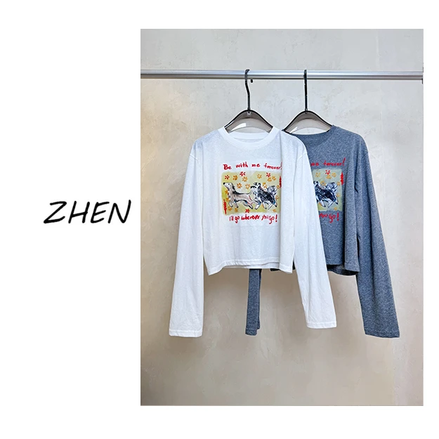 【ZHEN】25K01339 2025新款时尚气质休闲百搭上衣女