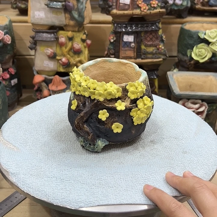 陶然多肉花盆百搭