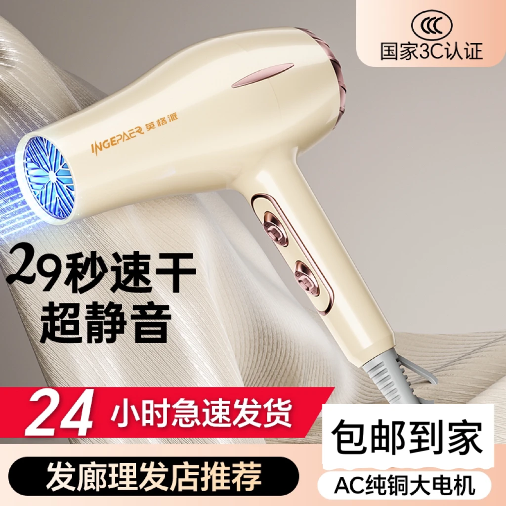 小米适用发廊速干电吹风恒温蓝光吹风机家用理发店大功率不伤发