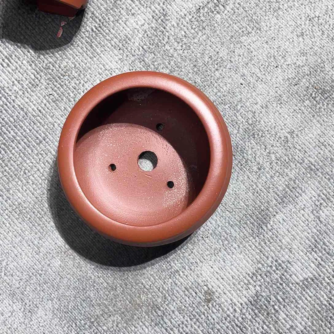 紫砂陈*惑紫砂小盆7*3微瑕