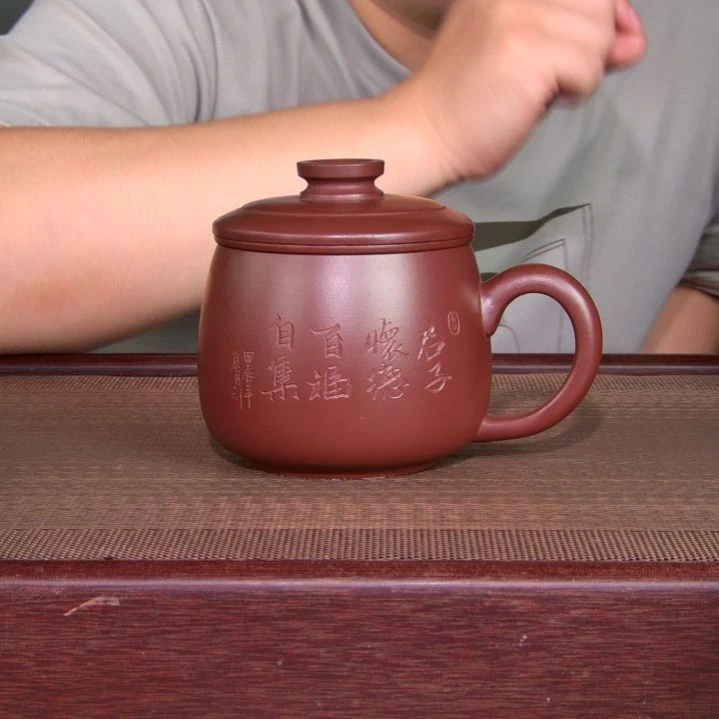 茶杯紫砂高货放漏