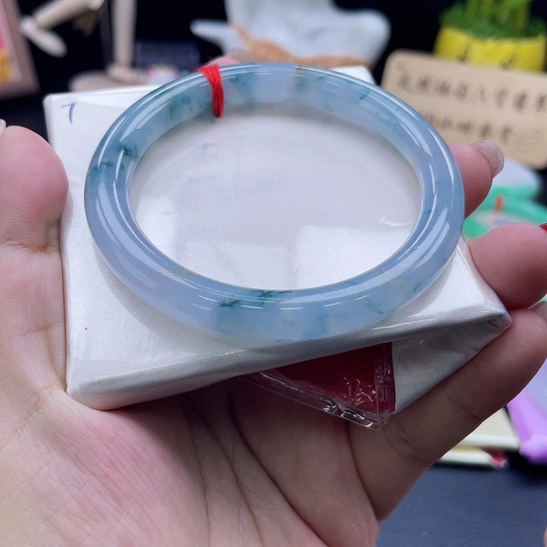 未镶嵌手镯翡翠47号莫奈花园