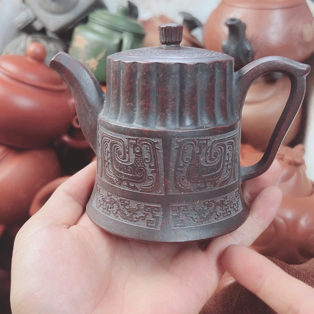 茶壶紫砂宜兴原矿紫砂壶280毫升容量