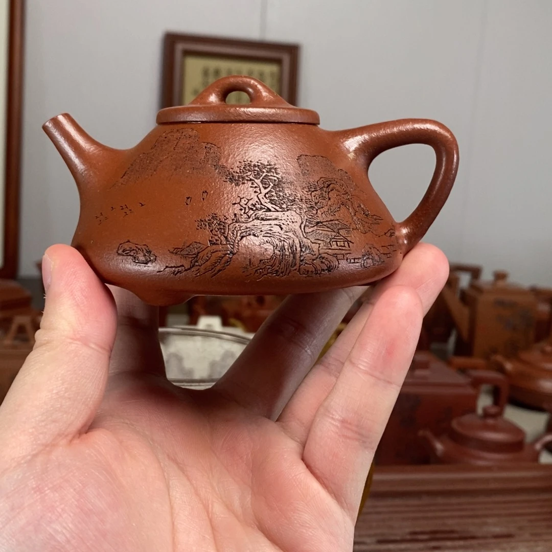 茶壶紫砂原矿泥料传统工艺制作