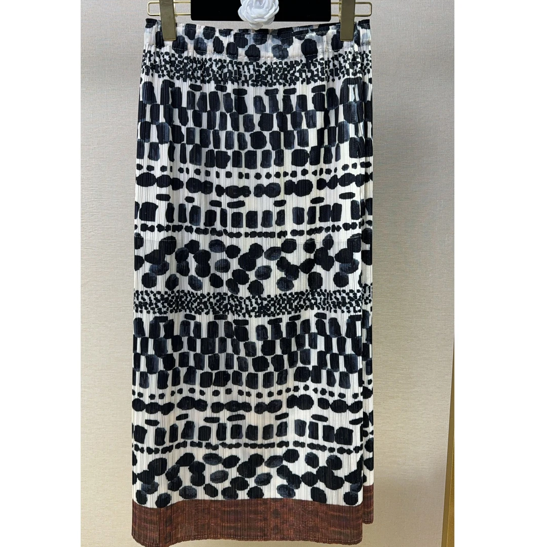 轻奢不晚BUWAN半身裙女装极简风千鸟格女士裙