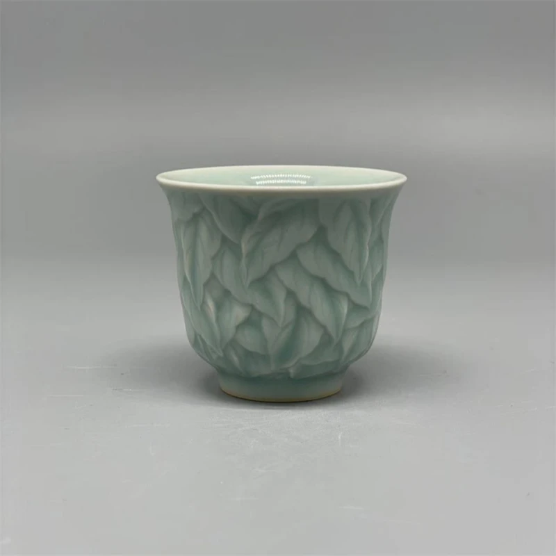 SHTC1401[学茶严选]李丽平-粉青千叶铃铛杯