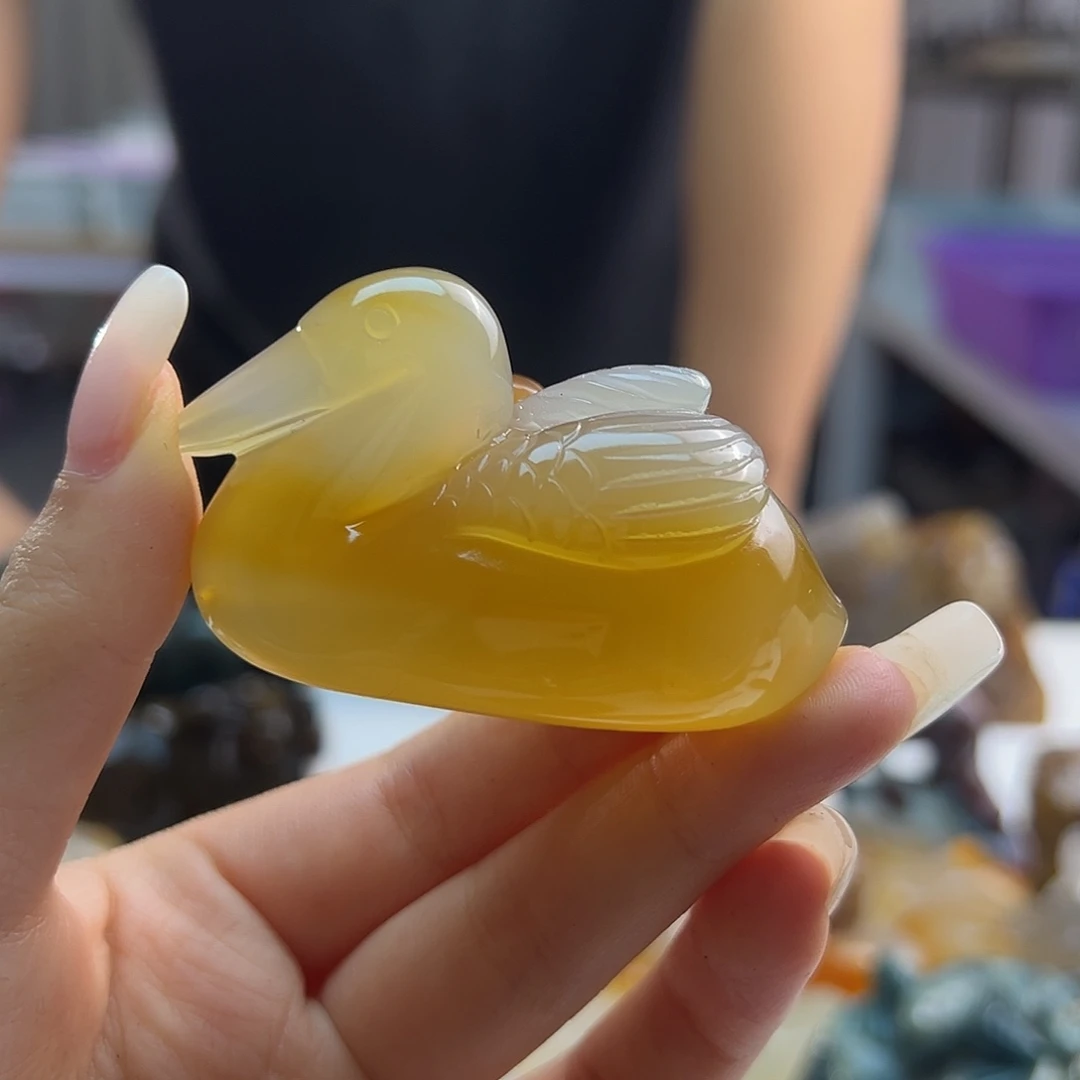 玛瑙/玉髓未镶嵌吊坠(不含链)