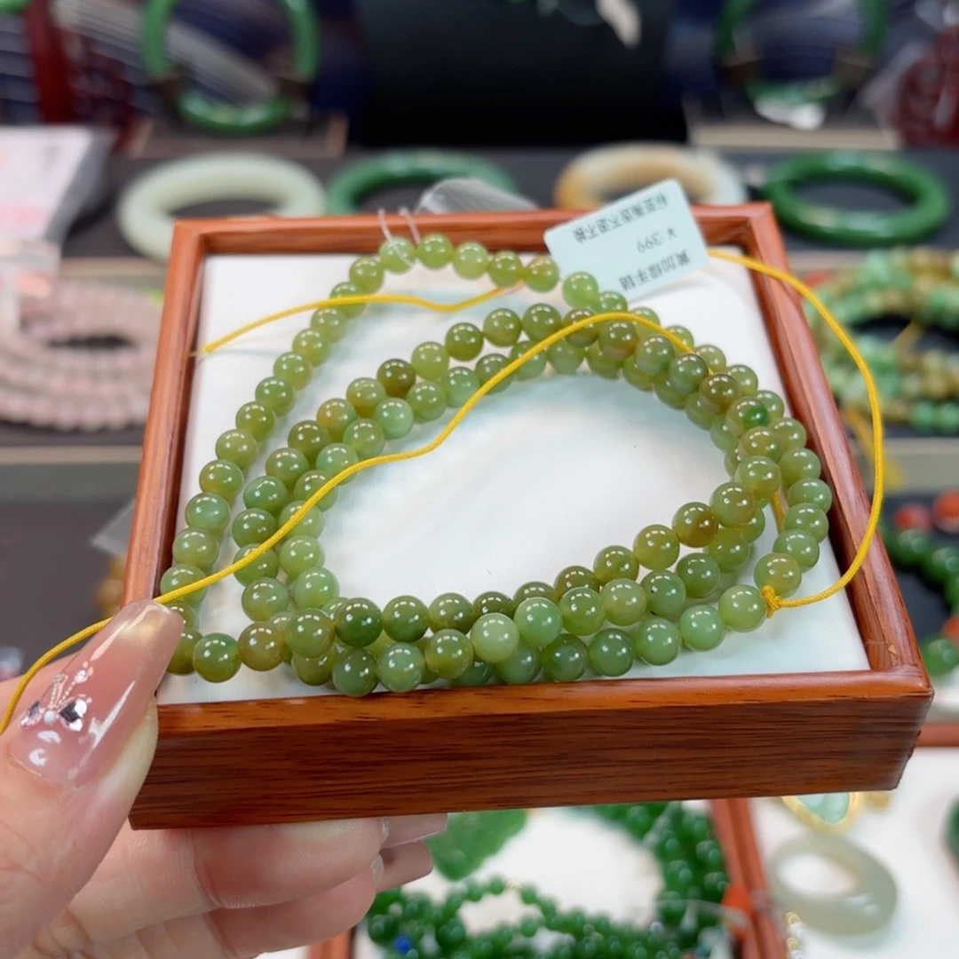 和田玉手链未镶嵌