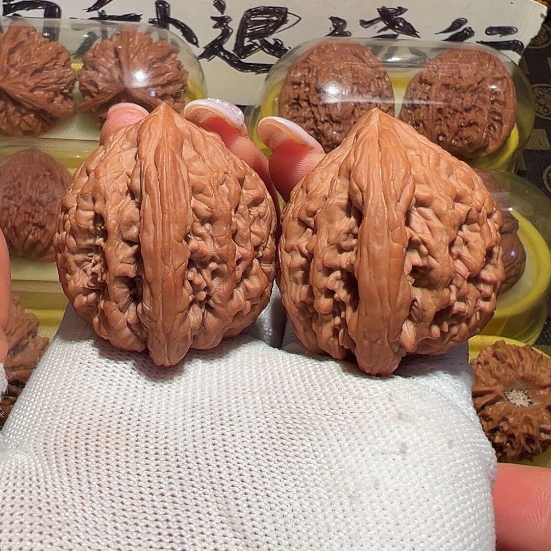 吊坠文玩核桃40+全品蓟县虎头王