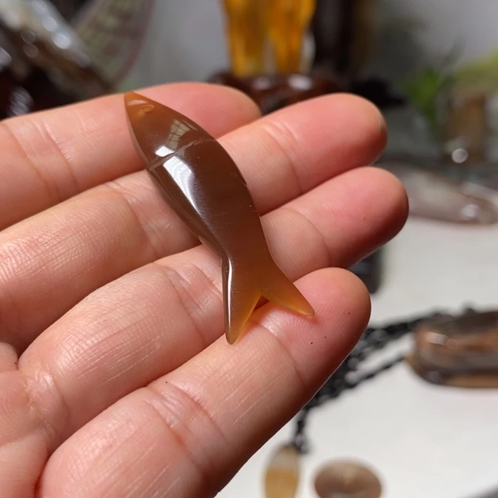 水***球石材家居摆件硅化木