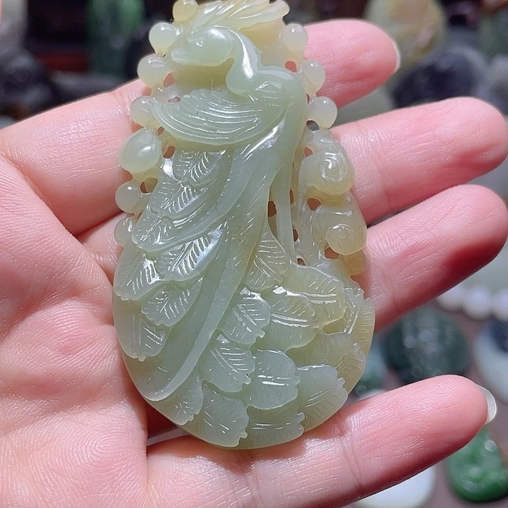 颈饰未镶嵌和田玉