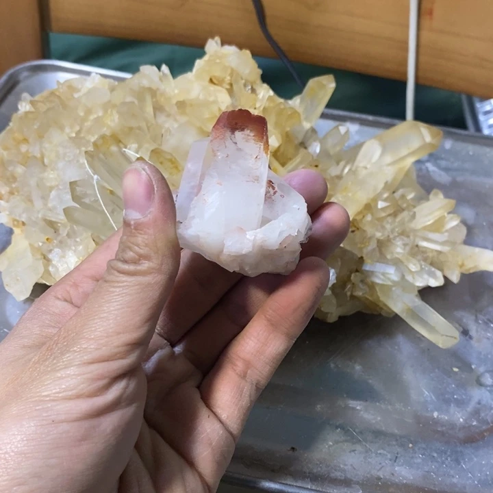 水晶水晶原石摆件未镶嵌鑫***灏