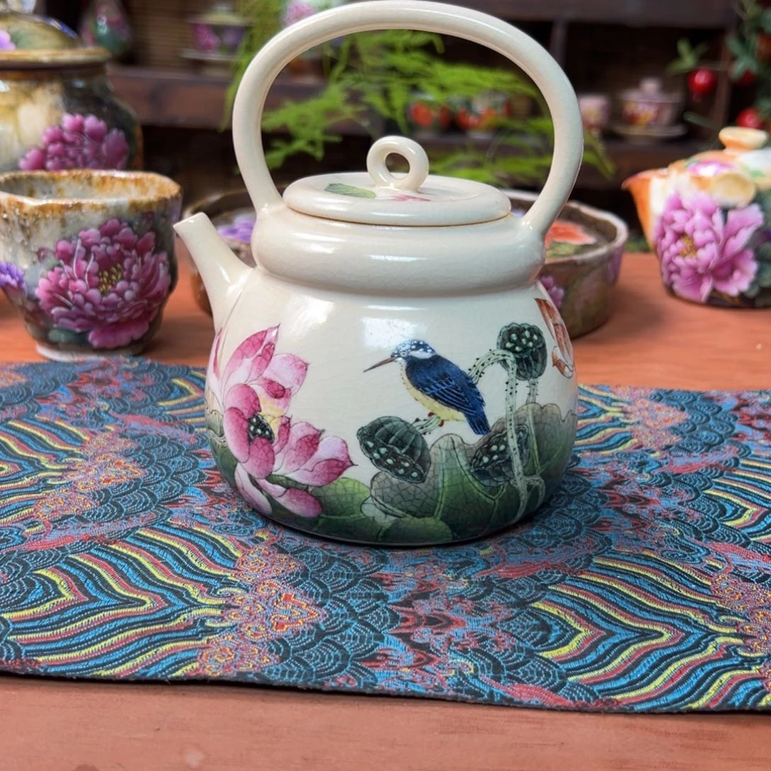 雨***话瓷片景德镇刘道标老师