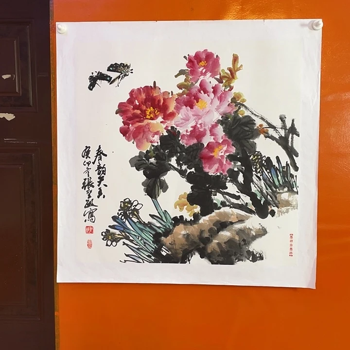 国画张圣敏先生纯手绘作品