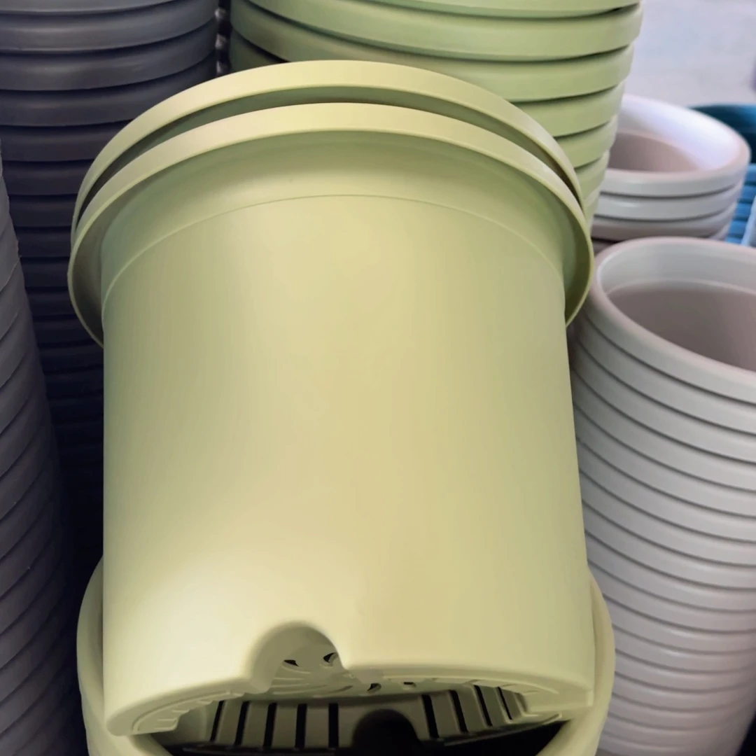 树脂四季盆5#无拖果绿6