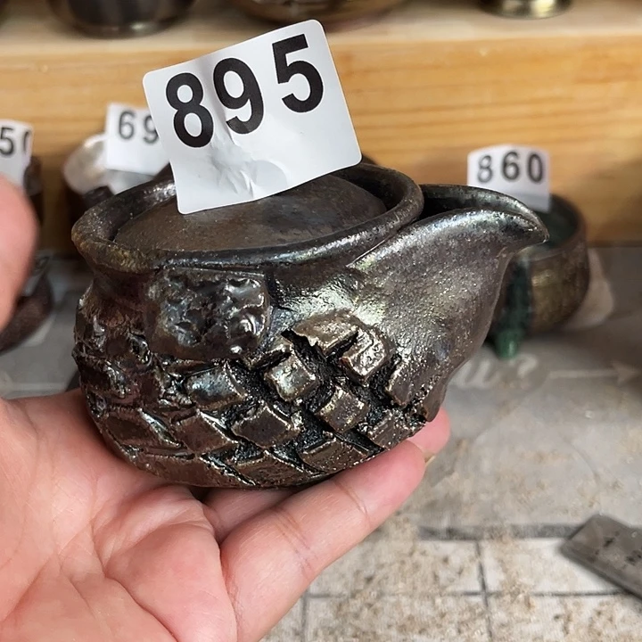 柴烧纯手工裸烧895