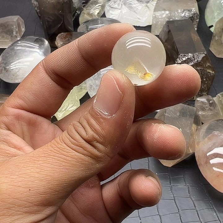 珠宝半成品水晶未镶嵌346