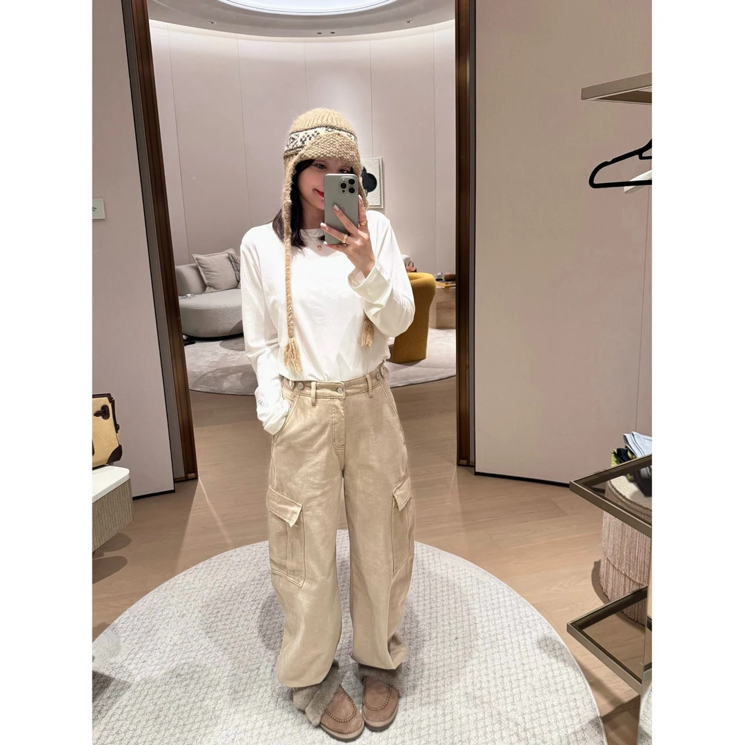 BETTERJOELAY -薄绒【沙漠旅人】时尚百搭休闲直筒牛仔裤JG9699