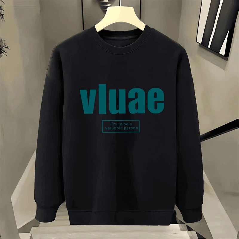 2025新款卫衣男士卫衣服男装秋冬款潮牌卫衣男款简约舒适外套男士